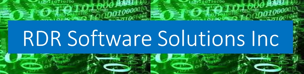 Image of the RDR Software Solutions logo